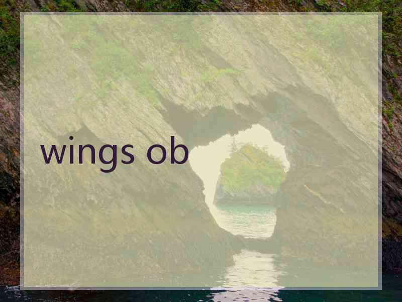 wings ob