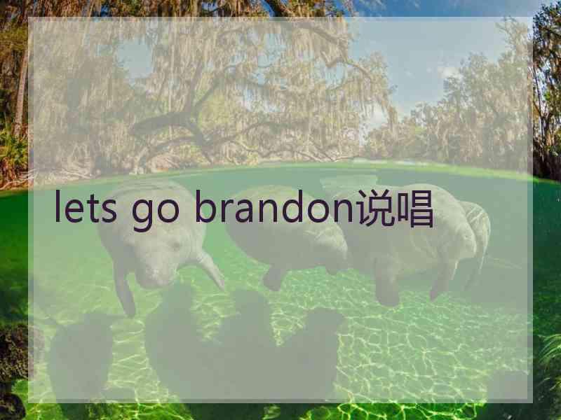 lets go brandon说唱