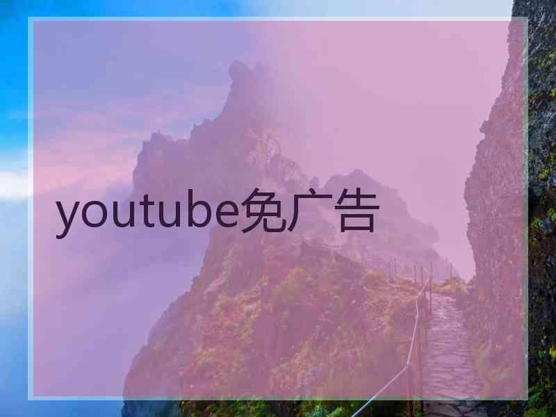 youtube免广告