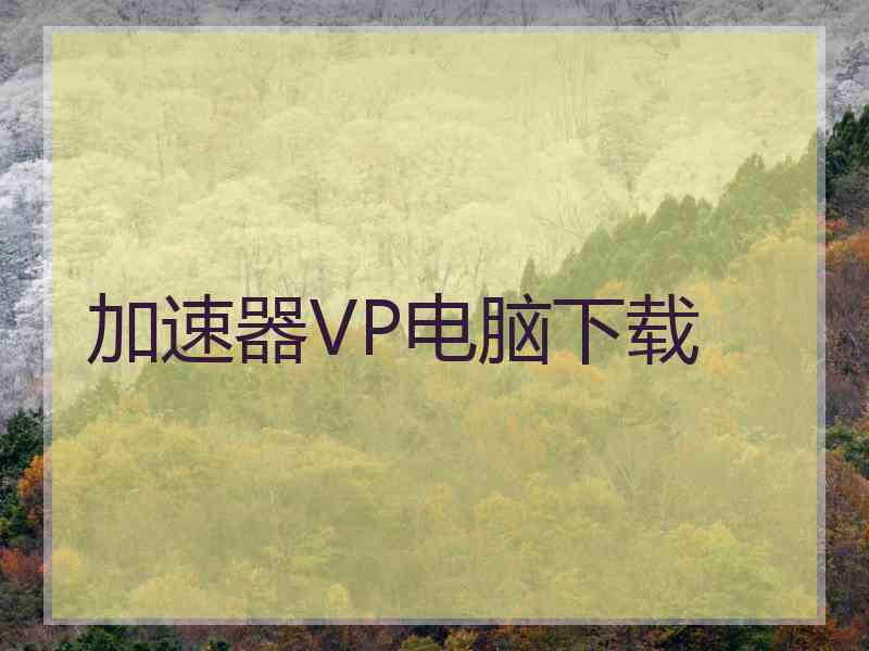 加速器VP电脑下载