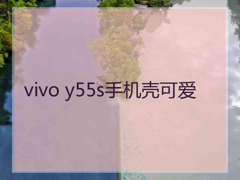 vivo y55s手机壳可爱