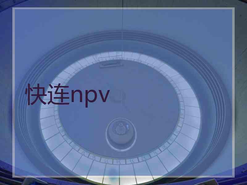 快连npv