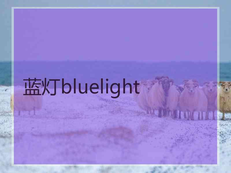 蓝灯bluelight