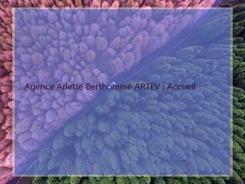 Agence Arlette Berthommé ARTEV | Accueil