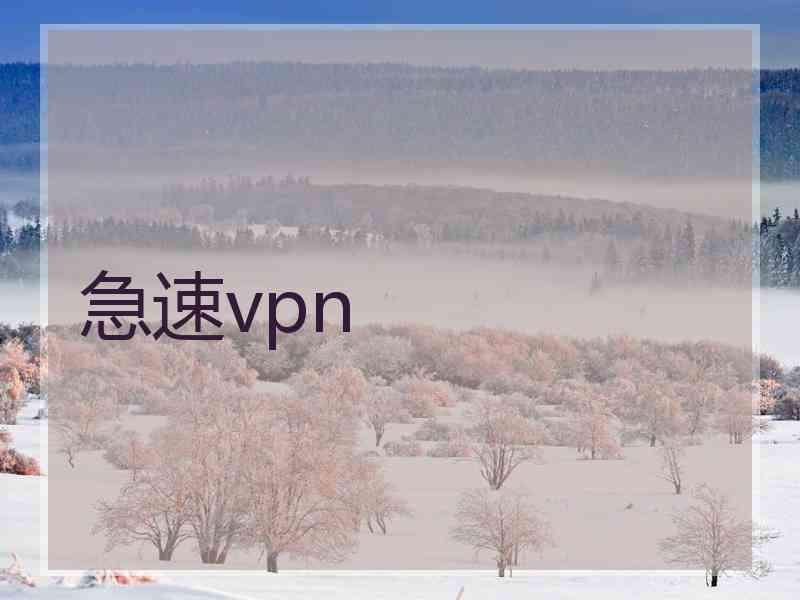 急速vpn