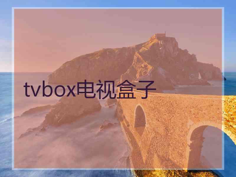 tvbox电视盒子