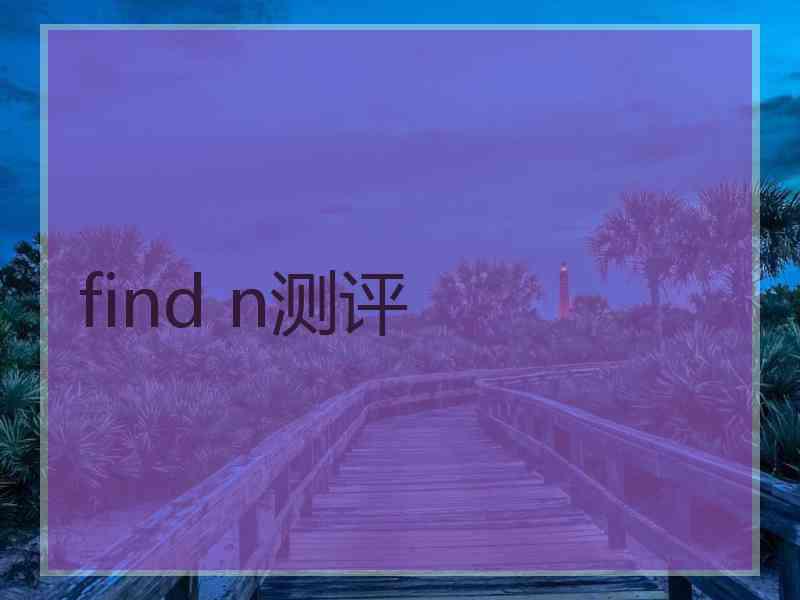 find n测评