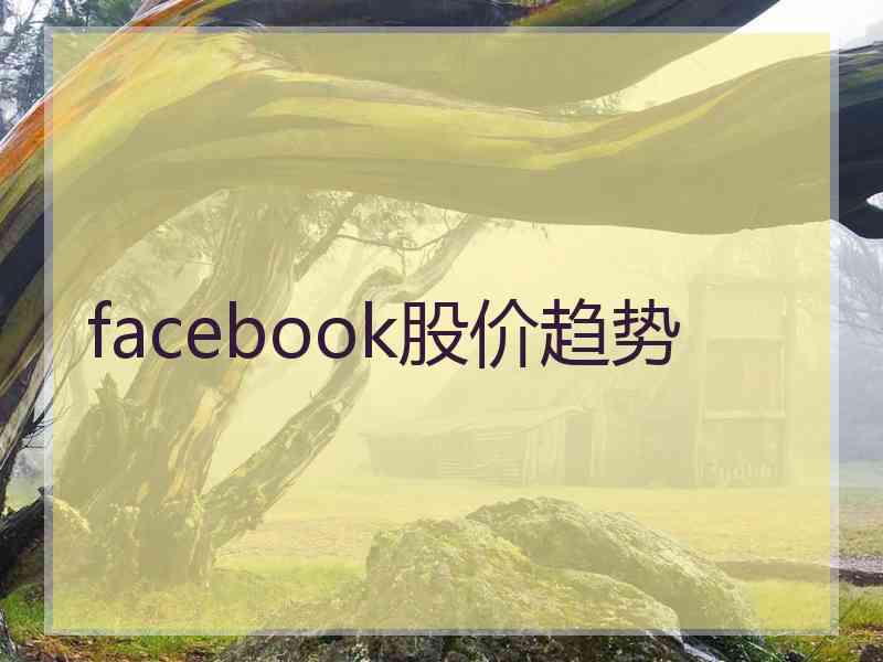 facebook股价趋势