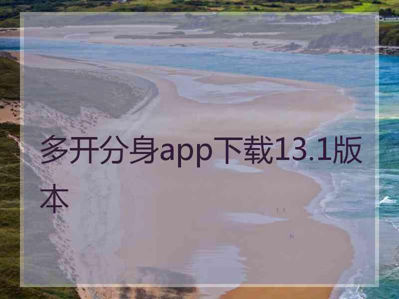 多开分身app下载13.1版本