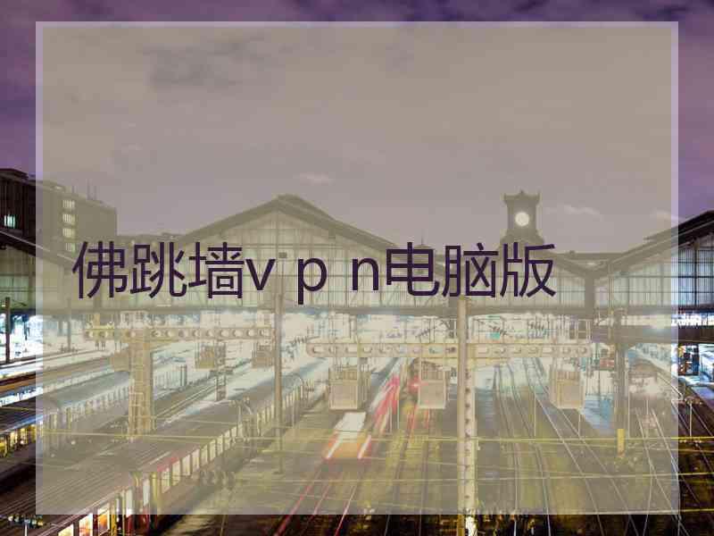 佛跳墙v p n电脑版