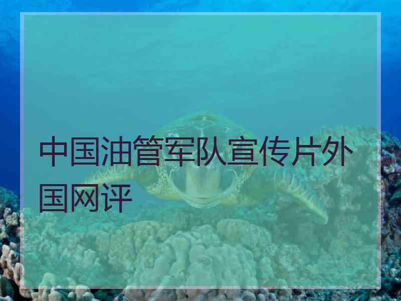 中国油管军队宣传片外国网评