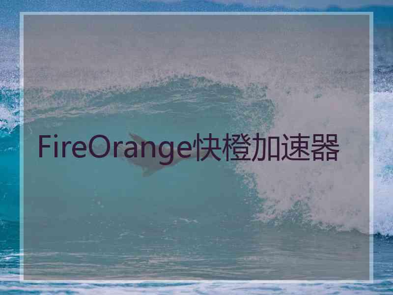 FireOrange快橙加速器