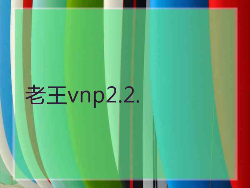 老王vnp2.2.