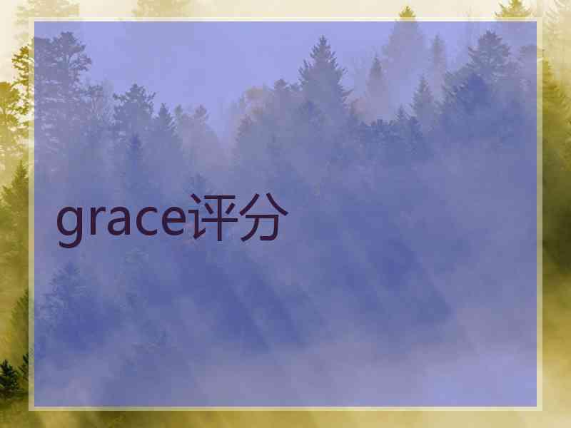 grace评分