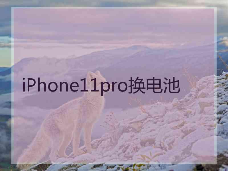 iPhone11pro换电池