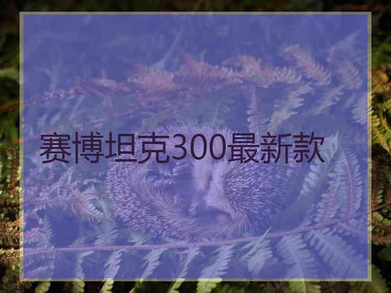 赛博坦克300最新款