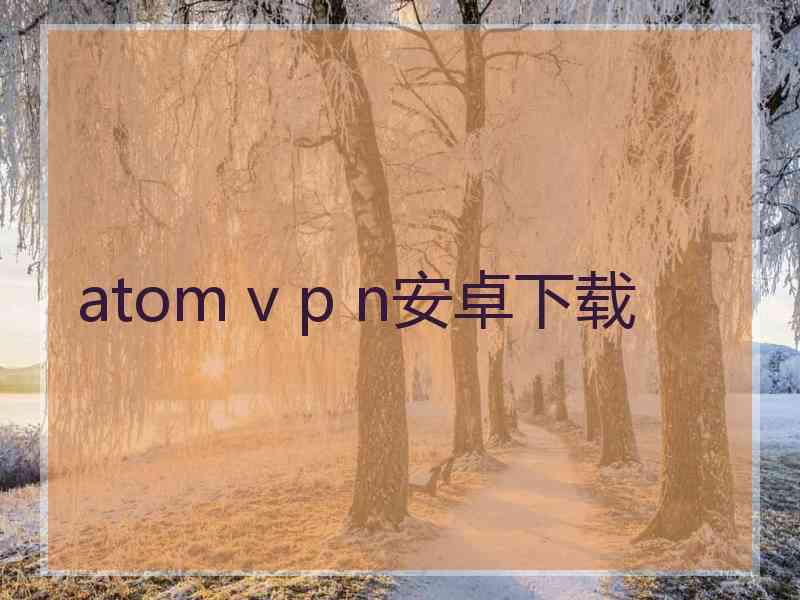 atom v p n安卓下载