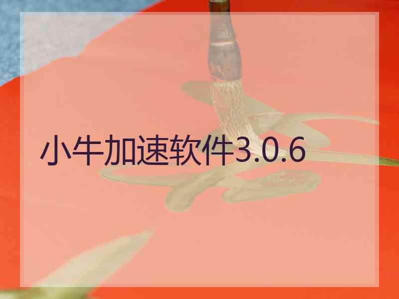 小牛加速软件3.0.6