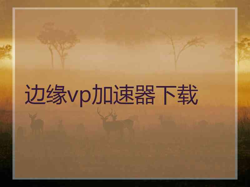 边缘vp加速器下载