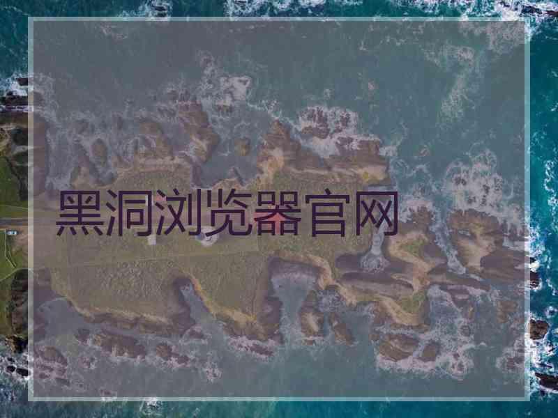 黑洞浏览器官网