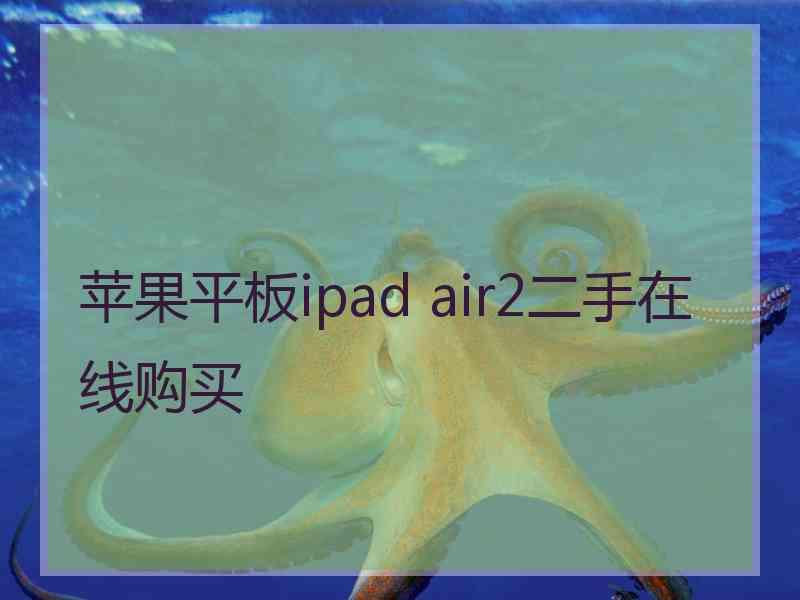 苹果平板ipad air2二手在线购买