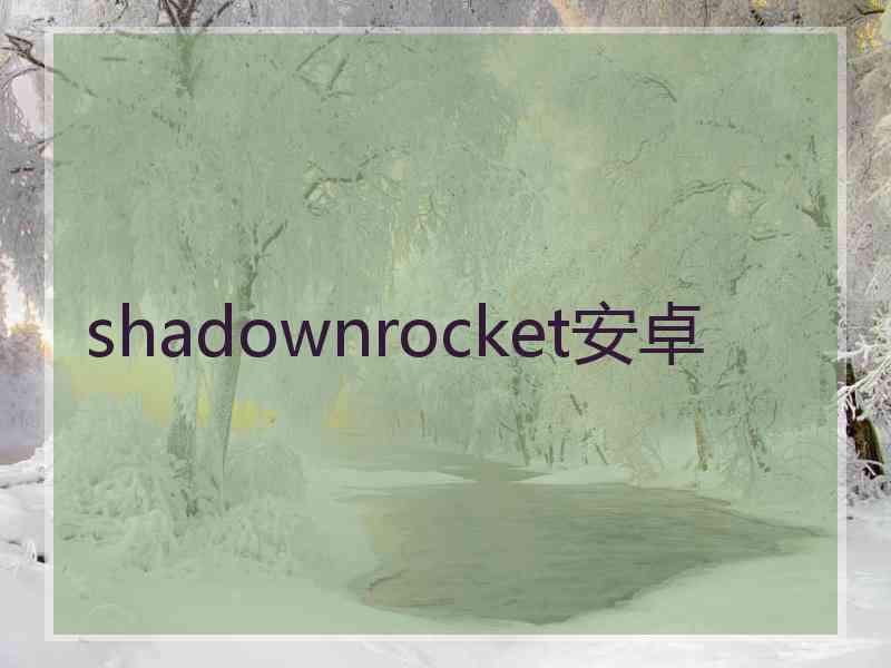 shadownrocket安卓