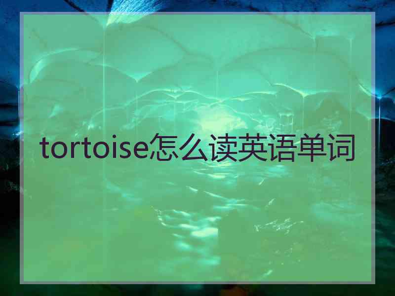 tortoise怎么读英语单词