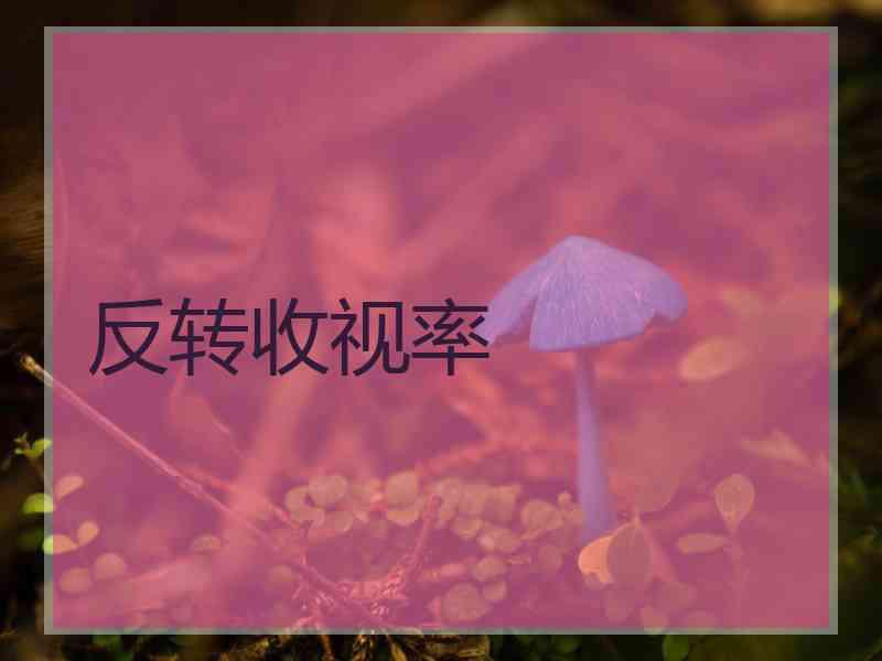 反转收视率