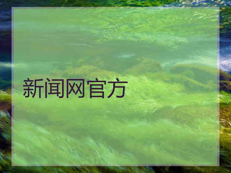 新闻网官方