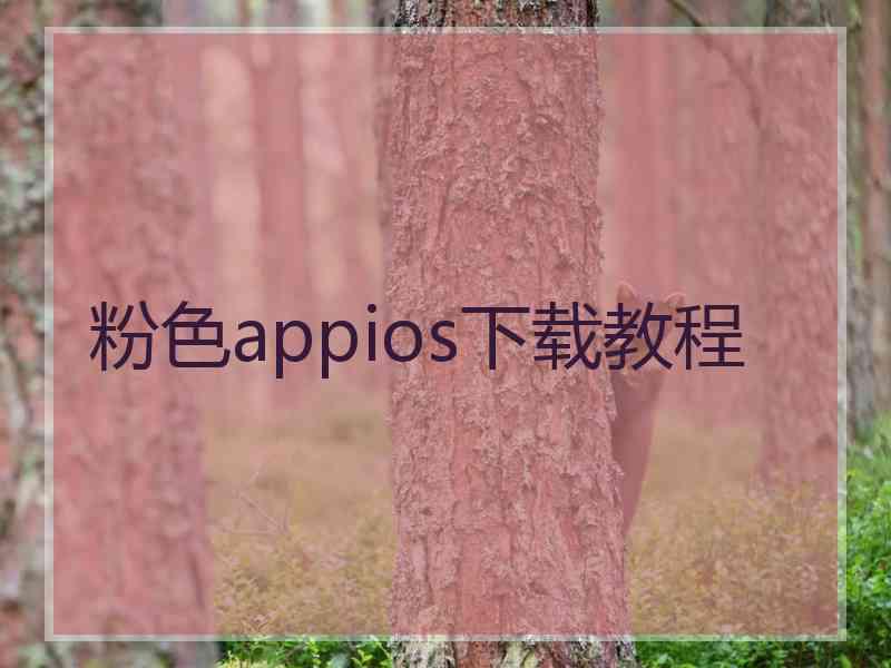 粉色appios下载教程