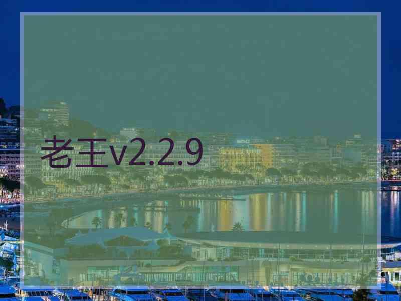 老王v2.2.9