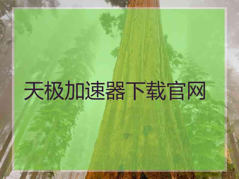 天极加速器下载官网