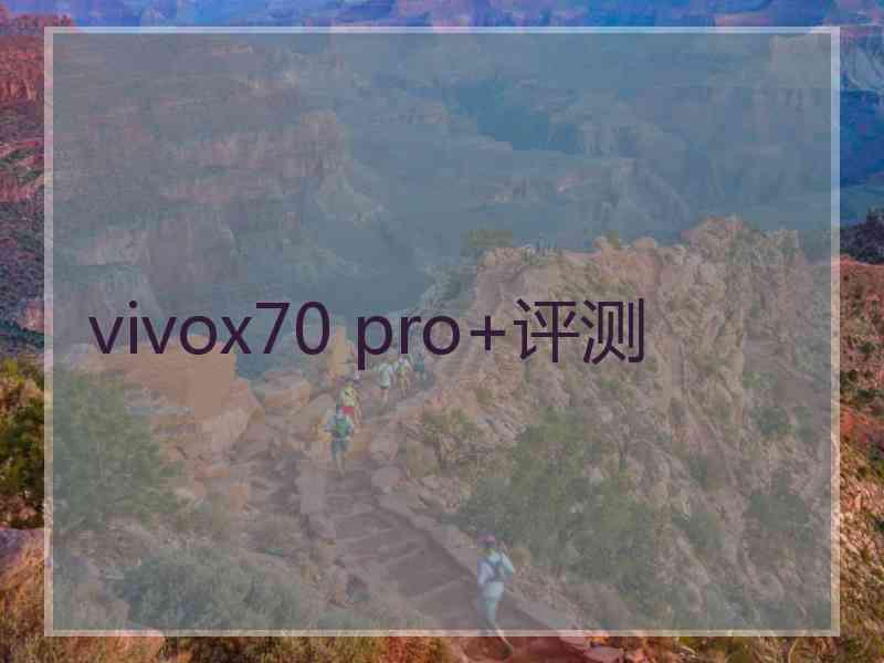 vivox70 pro+评测