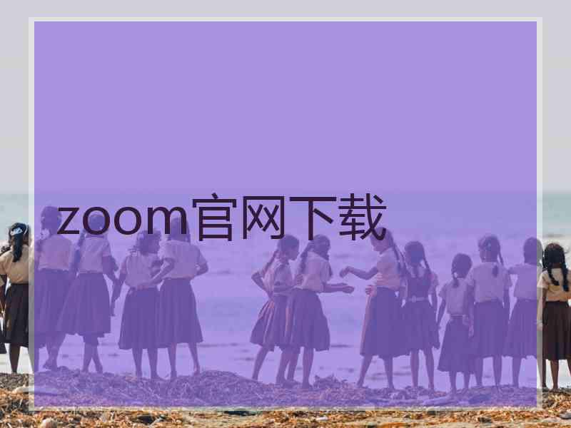 zoom官网下载