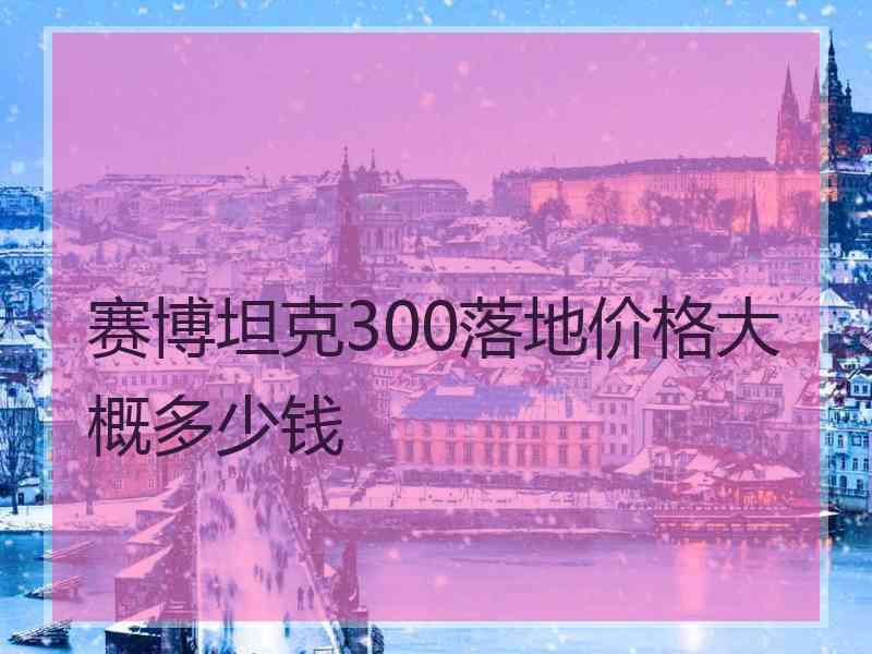 赛博坦克300落地价格大概多少钱