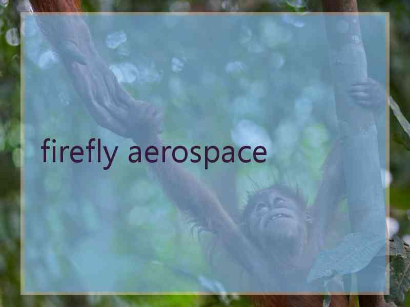 firefly aerospace