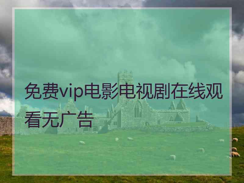 免费vip电影电视剧在线观看无广告