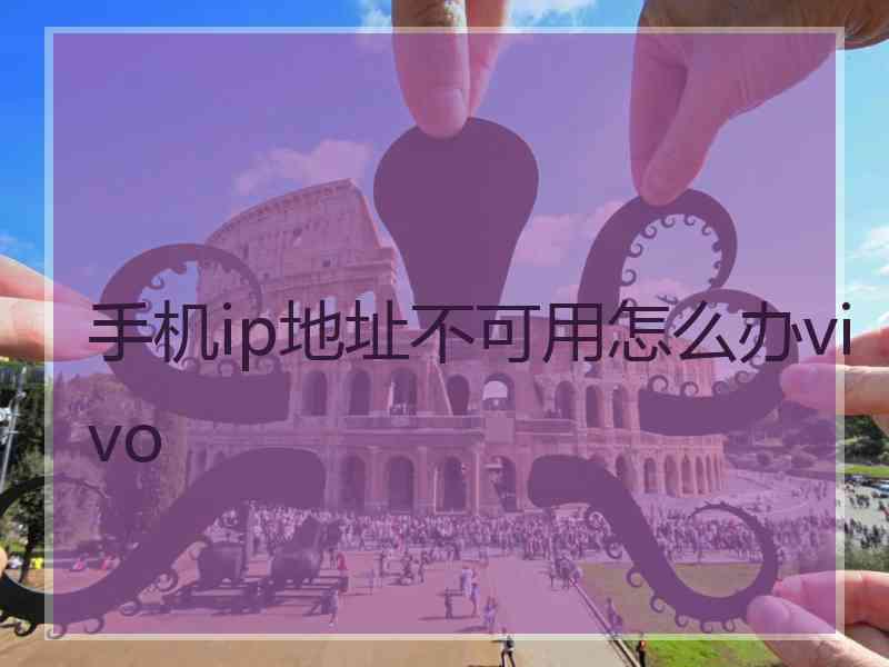 手机ip地址不可用怎么办vivo