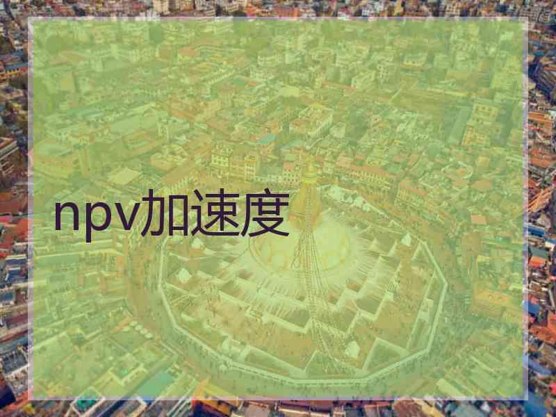 npv加速度