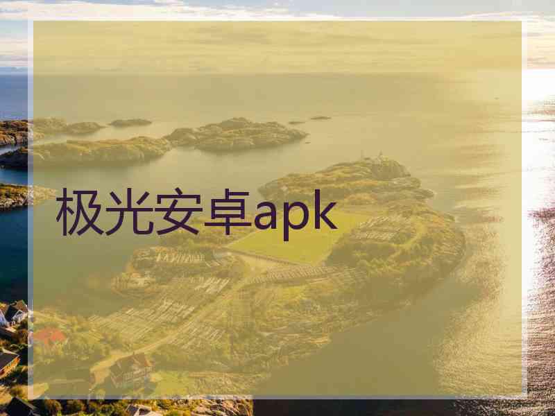 极光安卓apk