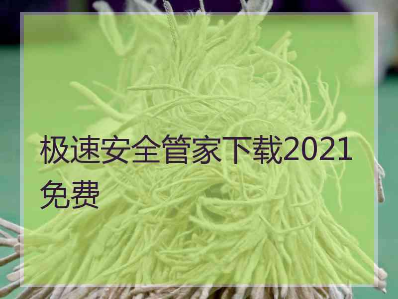 极速安全管家下载2021免费