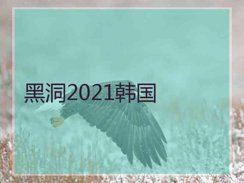 黑洞2021韩国