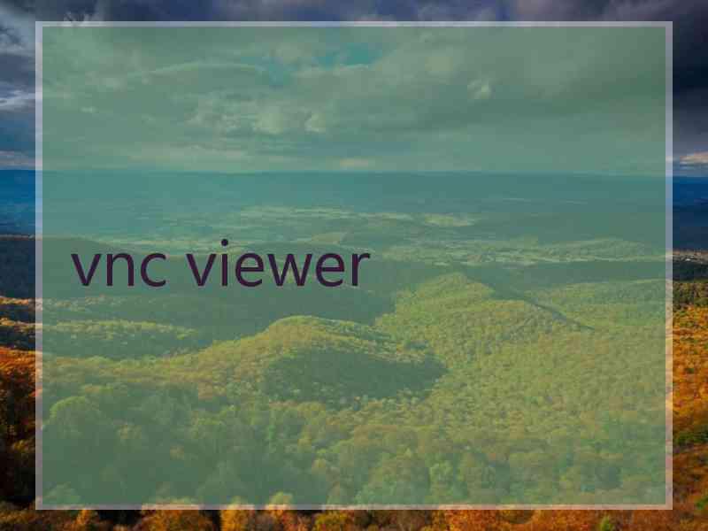 vnc viewer