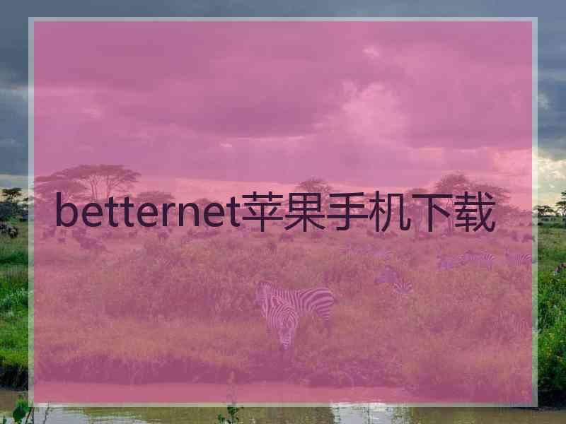 betternet苹果手机下载