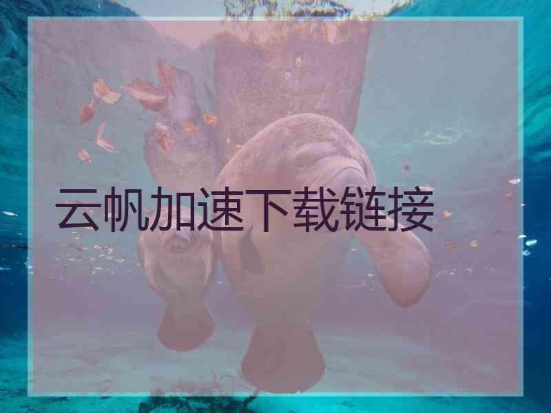 云帆加速下载链接