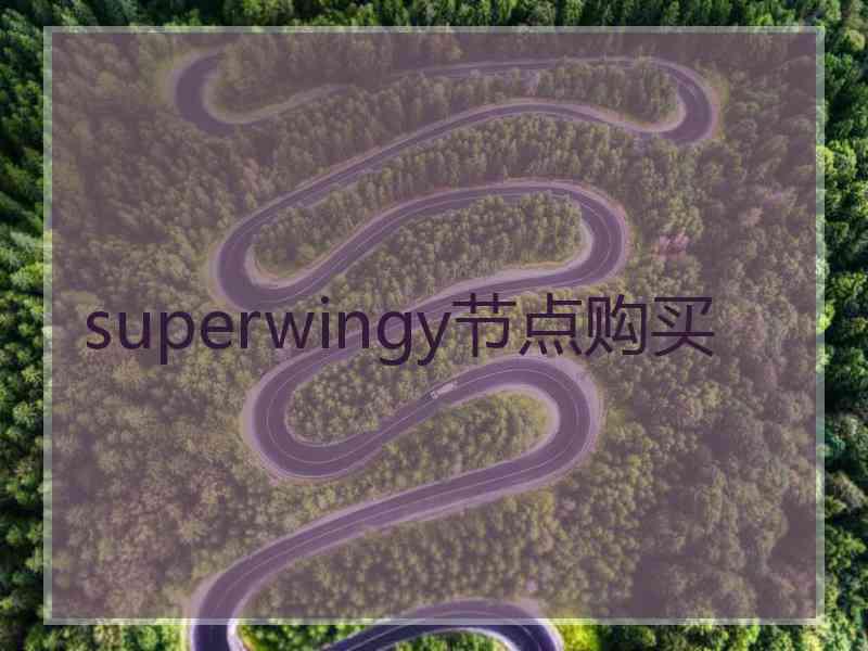 superwingy节点购买