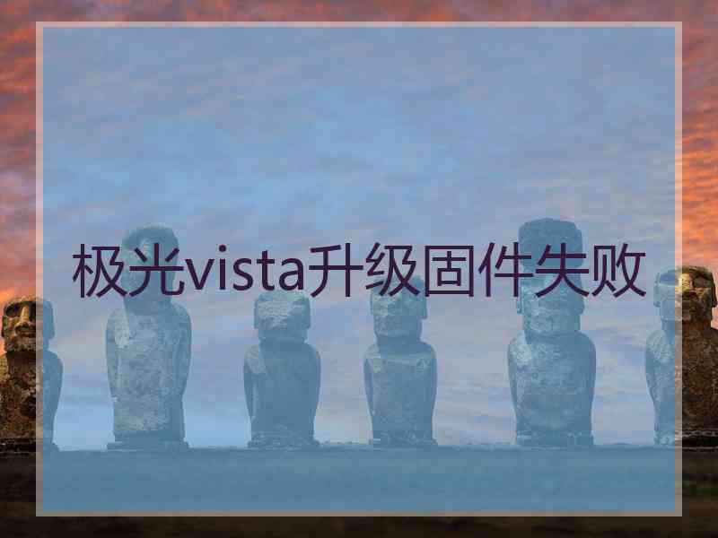 极光vista升级固件失败