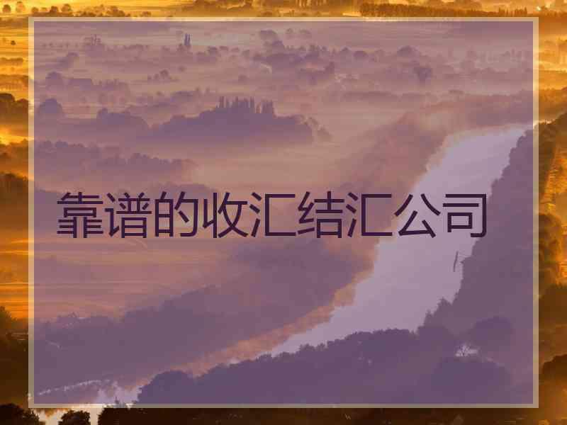 靠谱的收汇结汇公司