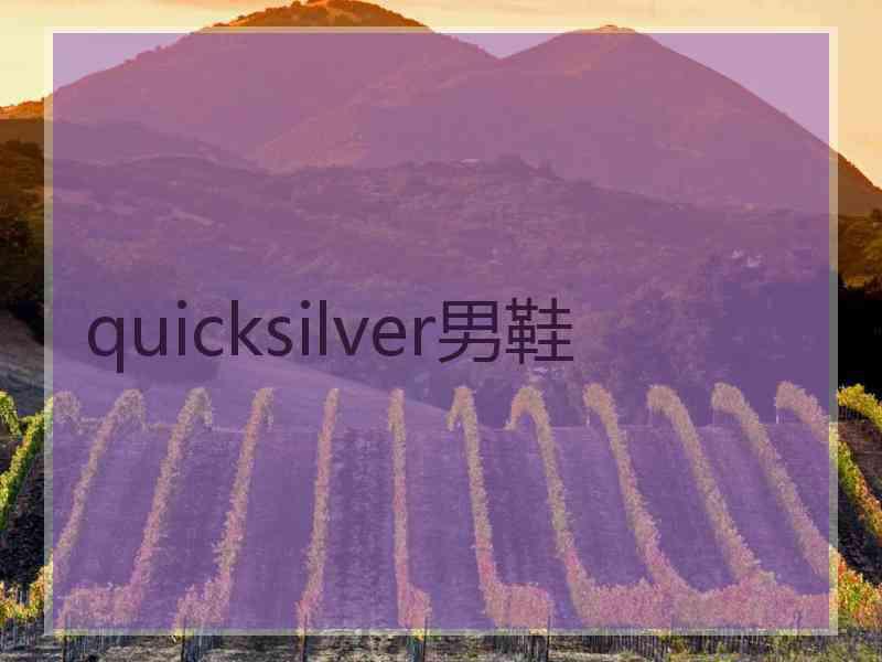 quicksilver男鞋