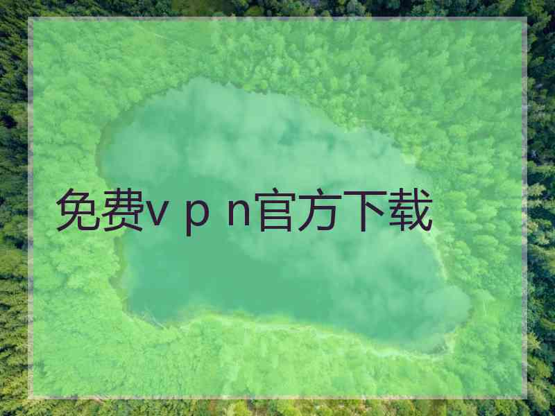 免费v p n官方下载